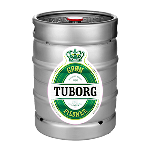 Grøn Tuborg 25 liter
